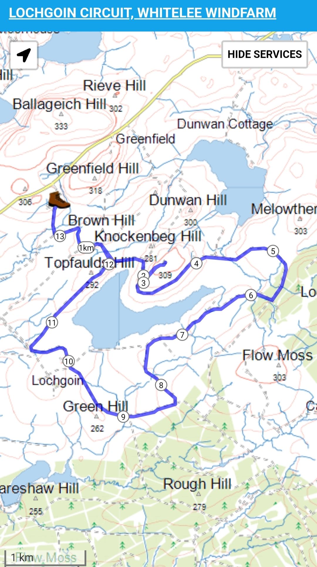 route map